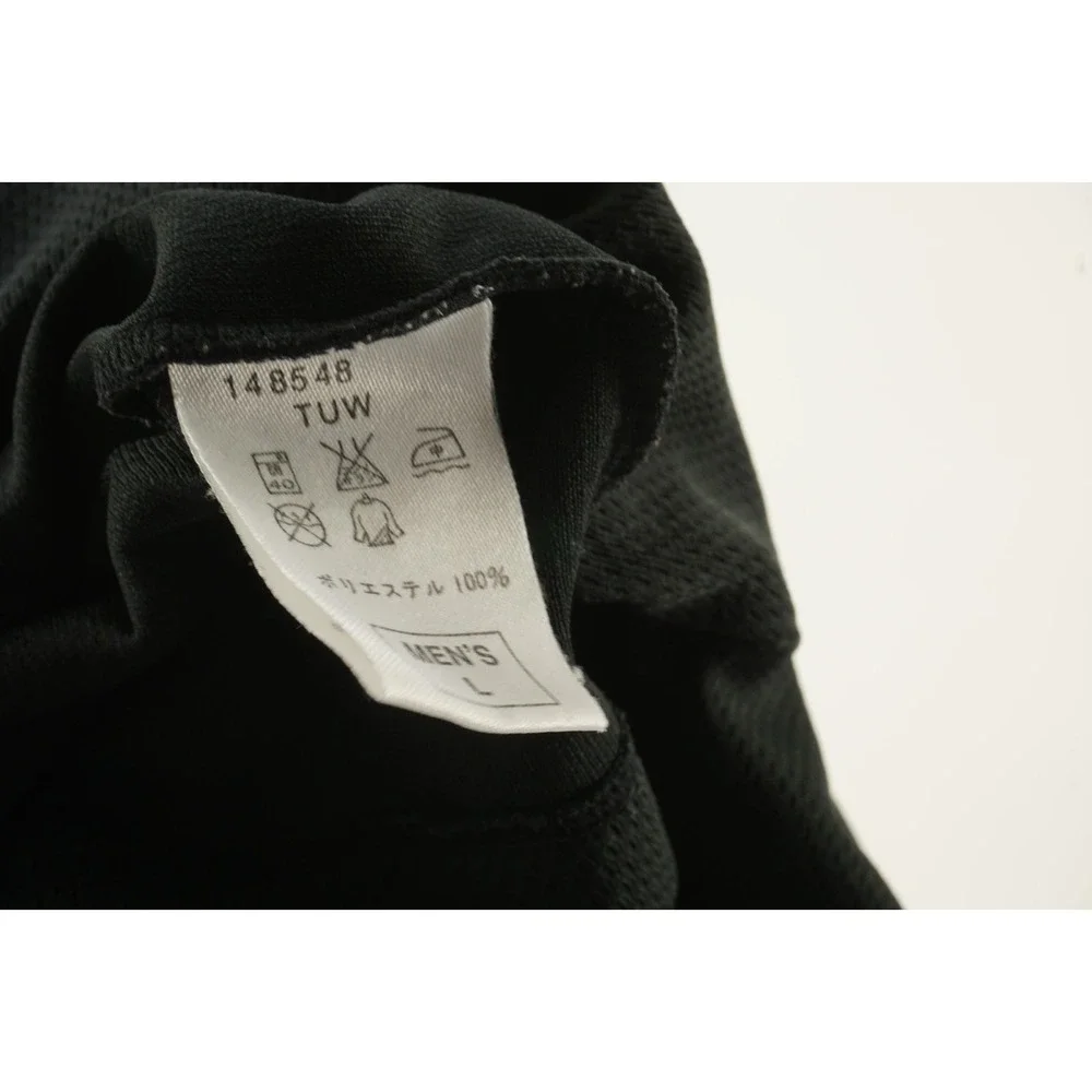 Vintage Nike Baseball Japan Power Warning Bat Glove T-Shirt Men's Large‎ Black